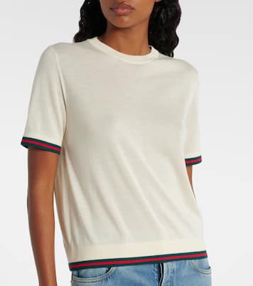 Cashmere and silk top | Gucci