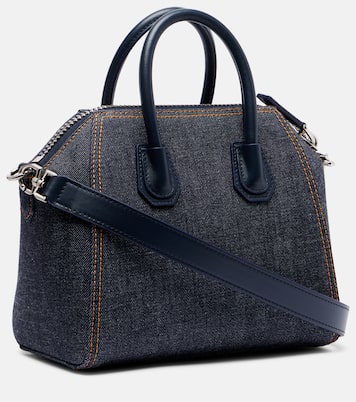 Antigona Mini denim tote bag | Givenchy