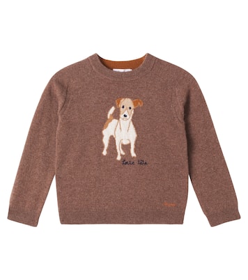 Pullover Berlioz in cashmere con intarsi | Bonpoint
