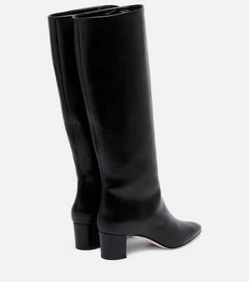 Myra 50 leather boots | Manolo Blahnik