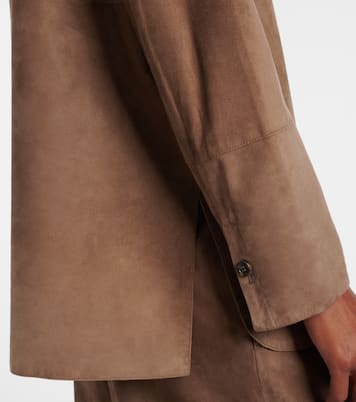 Estate suede overshirt | 'S Max Mara
