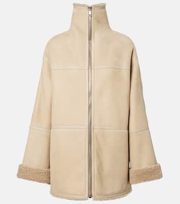 Wendbare Jacke aus Leder und Shearling | Yves Salomon