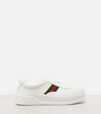 Zapatillas New Chunky B de piel | Gucci
