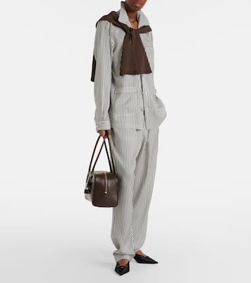 Leather shoulder bag | Tom Ford