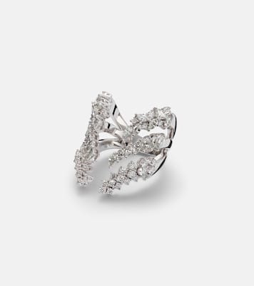 Y-Not 18kt white gold ring with diamonds | Yeprem