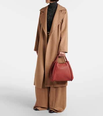 Marine Small leather tote bag | Max Mara