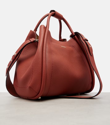 Marine Small leather tote bag | Max Mara