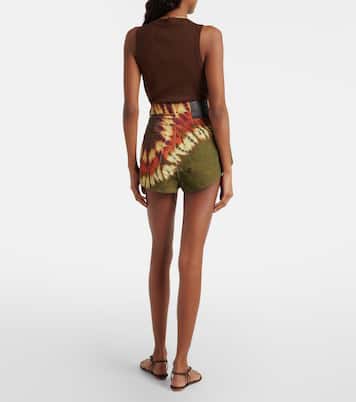 Marilyn dyed denim shorts | Alémais