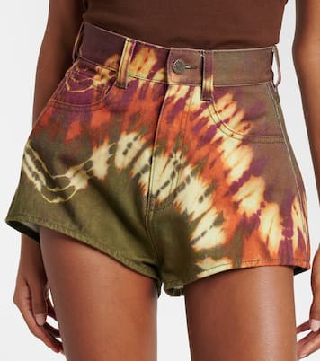 Marilyn dyed denim shorts | Alémais