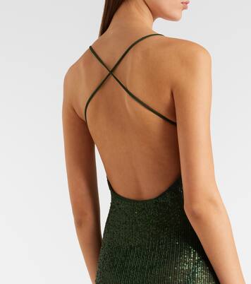 Vestido de fiesta con lentejuelas | Norma Kamali