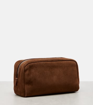 Astra Small suede pouch | The Row