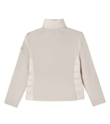 Daunenjacke mit Strick | Moncler Enfant