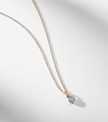 The Shadow 10kt gold choker with diamonds | Stone and Strand