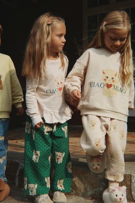 Belli printed cotton sweatshirt | Konges Sløjd