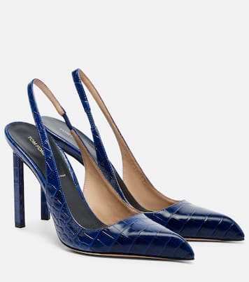 Slingback-Pumps 105 aus Leder | Tom Ford