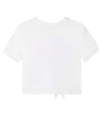Camiseta de jersey de algodón estampado | Dolce&Gabbana Kids