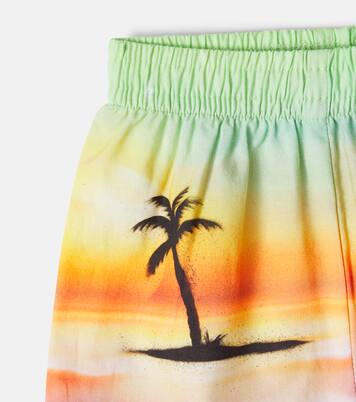 Bébé – Short Solar imprimé en coton  | Molo