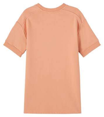 Logo cotton sweatshirt dress | Chloé Kids
