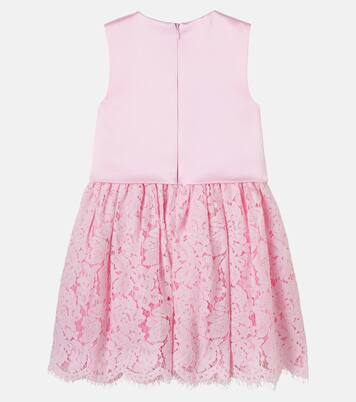 Abito con pizzo e cristalli | Self-Portrait Kids