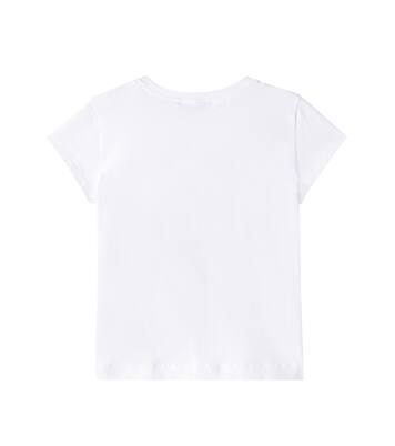 x Hello Kitty cotton-blend jersey T-shirt | Monnalisa