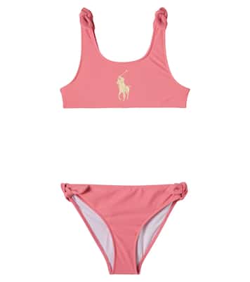 Logo bow-detail bikini | Polo Ralph Lauren Kids