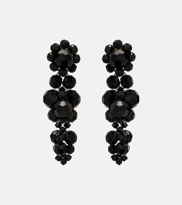 Crystal-embellished drop earrings | Simone Rocha