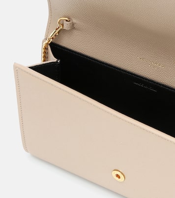 Portafoglio Uptown in pelle con tracolla | Saint Laurent