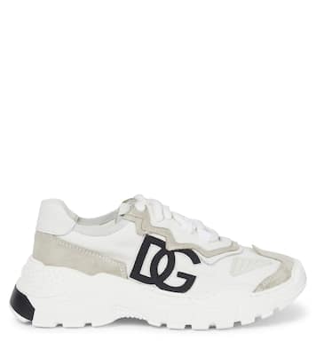 Baskets Daymaster en daim | Dolce&Gabbana Kids