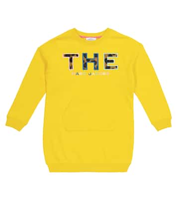 Sweatshirt-Kleid aus Baumwolle | Marc Jacobs Kids