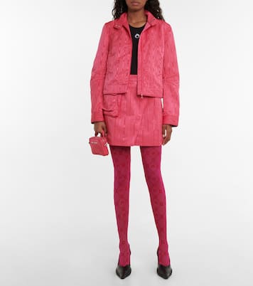 Boxy Moire track jacket | Marine Serre