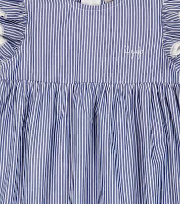 Vestido de algodón a rayas | Il Gufo