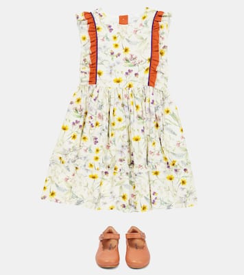 Julie ruffle-trimmed floral dress | Paade Mode