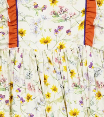 Julie ruffle-trimmed floral dress | Paade Mode