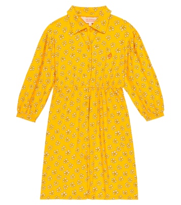 Robe Pigeon en coton à fleurs | The Animals Observatory