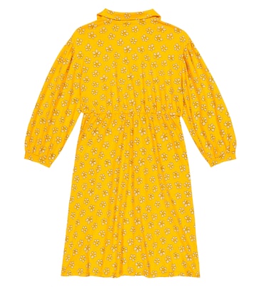 Robe Pigeon en coton à fleurs | The Animals Observatory