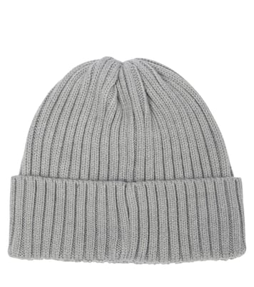 Gorro en mezcla de lana con logo | Moschino Kids