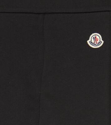 High-Rise Leggings aus Baumwoll-Jersey | Moncler Enfant