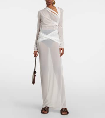 La Robe Piombone tulle maxi dress | Jacquemus