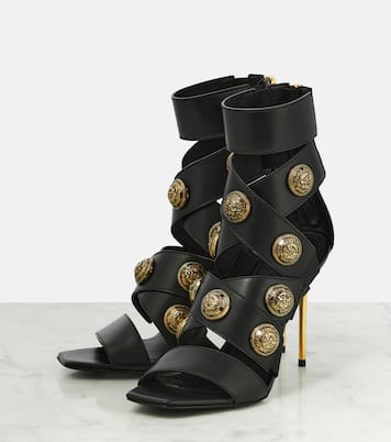 Verzierte Sandalen Alma aus Leder | Balmain