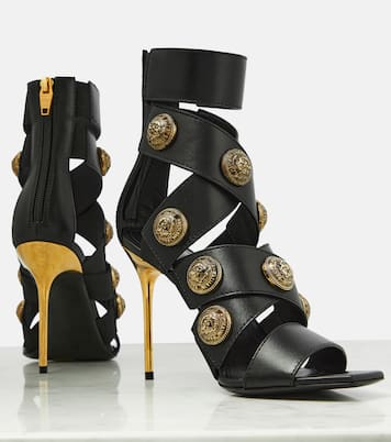 Verzierte Sandalen Alma aus Leder | Balmain