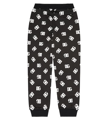 Pantalones deportivos DG de algodón | Dolce&Gabbana Kids