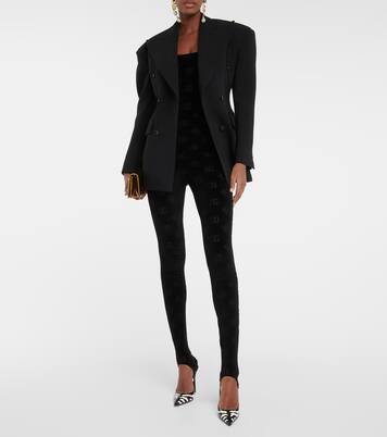 Mono de algodón y seda con logo | Dolce&Gabbana