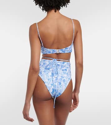 Floral bikini top | Magda Butrym