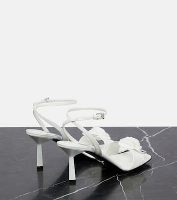 Verzierte Sandalen aus Leder | Prada