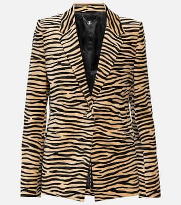 Bedruckter Blazer aus Baumwolle | Rabanne