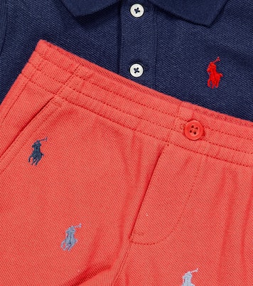 Bebé - set de polo y shorts de algodón | Polo Ralph Lauren Kids