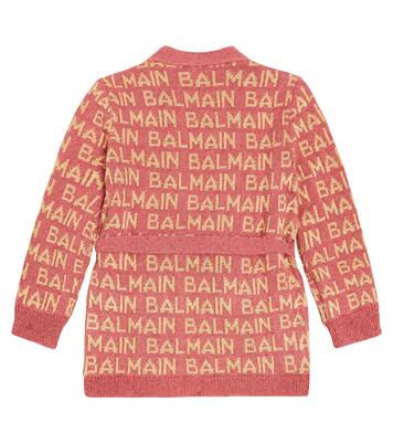 Cardigan en intarsia | Balmain Kids