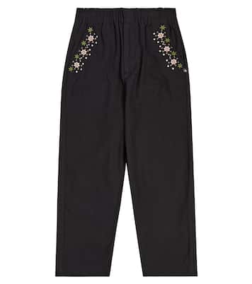 Bestickte Hose aus Baumwolle | Scotch & Soda Kids
