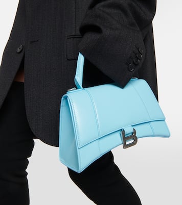 Borsa Hourglass Small in pelle | Balenciaga