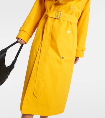 Gabardina Kennington oversized de algodón | Burberry